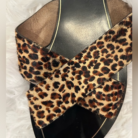 J. crew, leopard slide flats, 8 - Picture 2 of 4